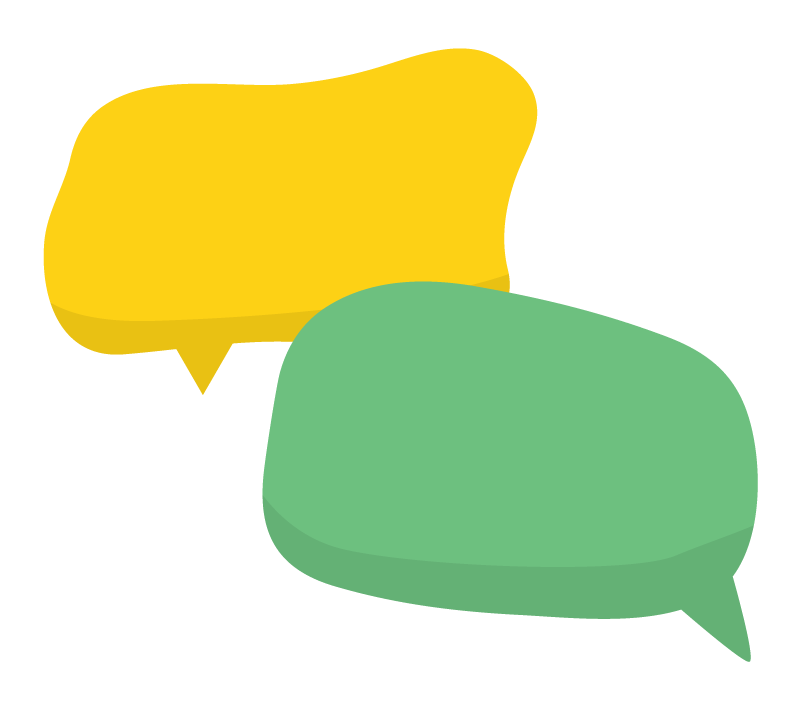 The Wisdom Exchange Speech Bubbles